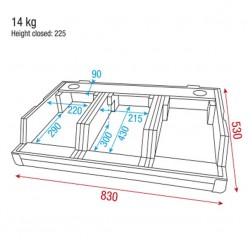 Showgear D7566 DJ Case for Pioneer